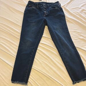 Aeropostale Dark Blue Ankle Jeans